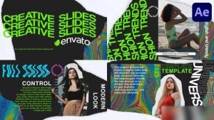 Videohive Torn Creative Slideshow for After Effects Openers template preview