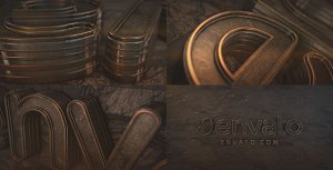 Videohive Dark Logo Reveal Element 3D Logo Stings template preview