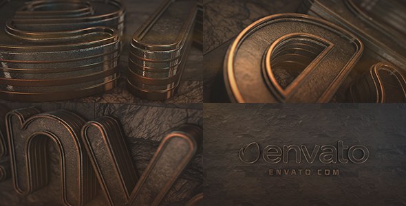 Videohive Dark Logo Reveal Element 3D Logo Stings template preview