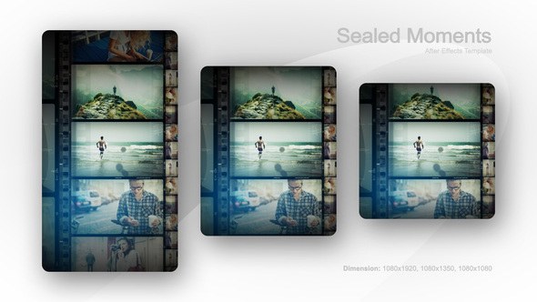 Videohive Sealed Moments - Instagram Openers template preview