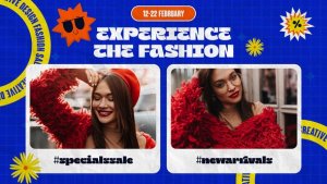 Torn Paper Fashion Sale Slideshow MOGRT Premiere Pro template preview
