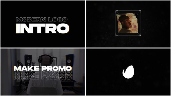 Videohive Modern Logo Intro 36388790 Logo Stings template preview