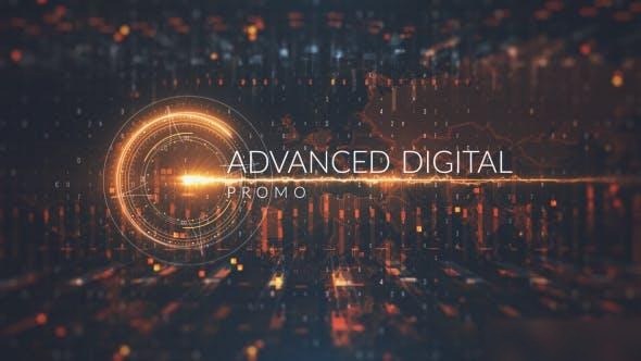 Videohive Advanced Digital Promo Openers template preview