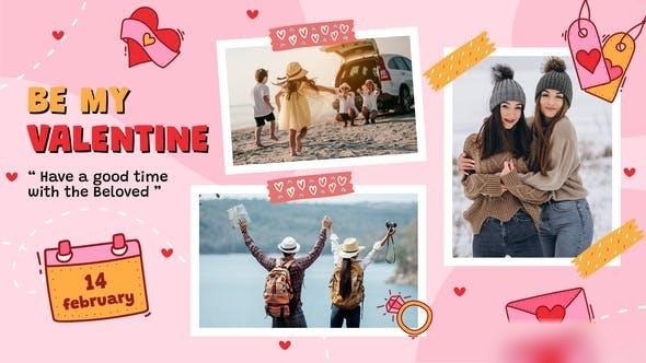 Videohive Valentines Day Slideshow 50084545 Openers template preview
