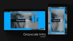 Videohive Grayscale Intro Openers template preview
