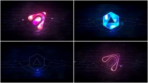 Videohive Neon Logo Animation Logo Stings template preview