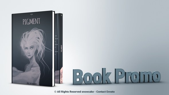 Videohive Book Promotion For Element 3D Product Promo template preview