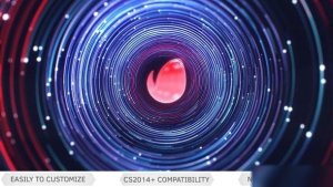 Videohive Trails Tonnel | Logo Reveal Logo Stings template preview