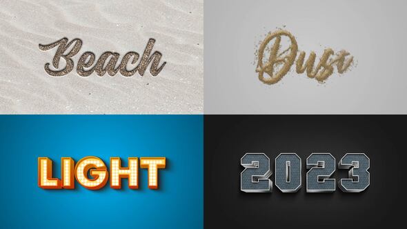 Videohive Text Effect 02 Titles template preview