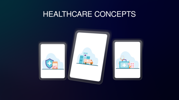 Videohive Healthcare Concepts Elements template preview