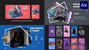 Videohive Street Colorful Slideshow for After Effects Openers template preview