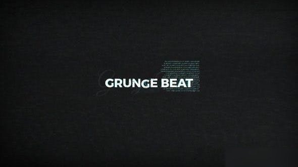 Videohive Grunge Beat Openers template preview