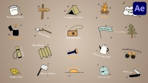 Videohive Hiking Titles for After Effects Titles template preview