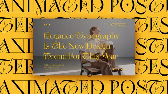 Videohive Elegant Typography Titles 50926092 Titles template preview