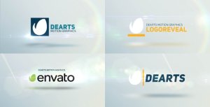 Modern Logo Reveal 3 Video Displays template preview
