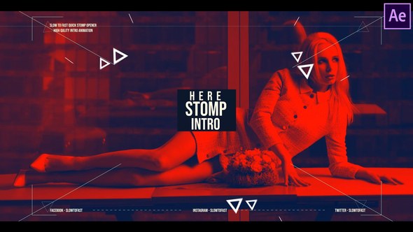 Videohive Actionable colorful stomp intro Openers template preview