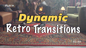 Videohive Dynamic Retro Transitions Elements template preview