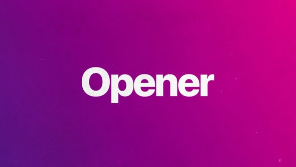 Colorful Stomp Opener Openers template preview