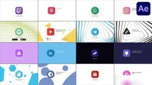 Videohive Clean Logo Reveals for After Effects Logo Stings template preview