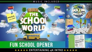 Videohive School Education Opener Openers template preview