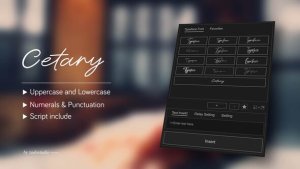 Videohive Animated Typeface - Cetary Titles template preview
