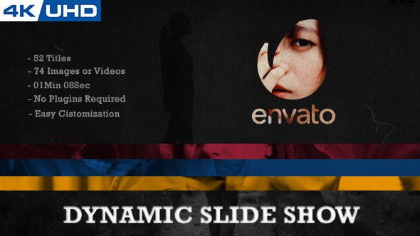 Videohive Dynamic Slide Show Video Displays template preview