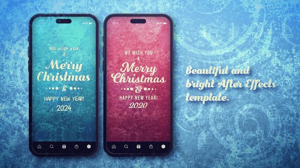 Videohive Christmas Slideshow Instagram Product Promo template preview