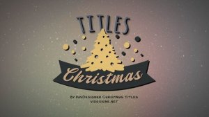 Videohive Merry Christmas Titles 48674217 Titles template preview
