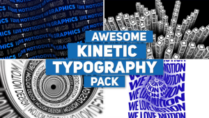 Videohive Kinetic Typography V2 55435009 Elements template preview