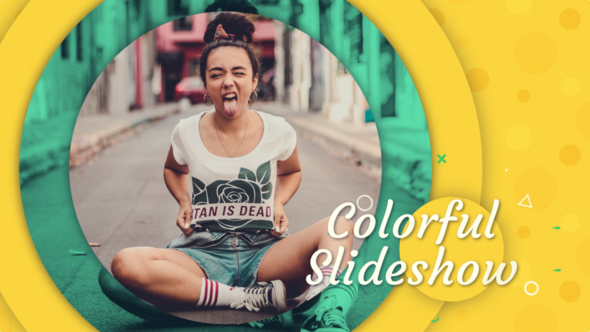 Videohive Colorful Slideshow 22337724 Openers template preview