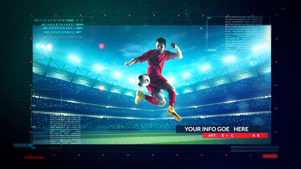 Videohive Pixels Slideshow Video Displays template preview