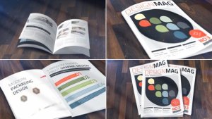 Magazine Mock-Up KIT Video Displays template preview