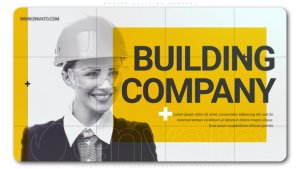 Videohive Modern Building Company Openers template preview