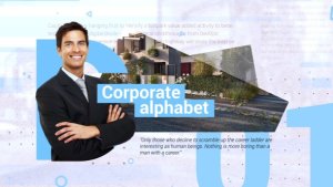 Videohive Corporate Alphabet Slideshow Openers template preview