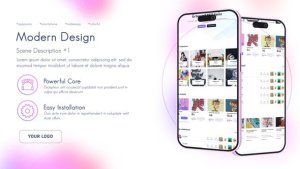Videohive Colorful App Presentation Product Promo template preview