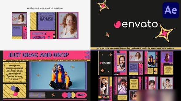 Videohive Creative Slideshow for After Effects Openers template preview