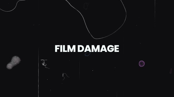 Videohive Film Damage Overlays Elements template preview