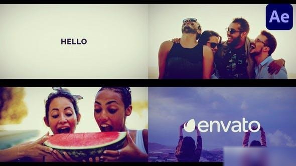 Videohive Rhythmic Logo Opener for After Effects Logo Stings template preview