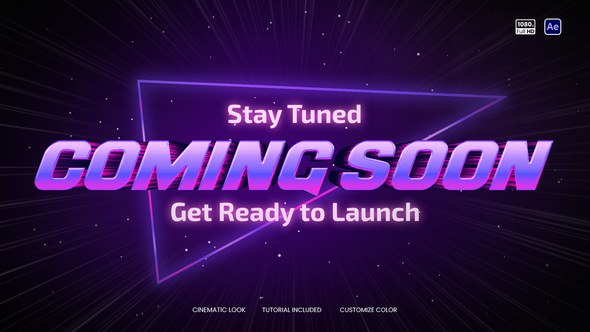 Videohive Coming Soon Titles 60621764 Titles template preview