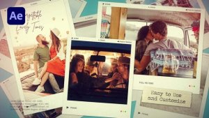 Videohive Realistic Photo Slideshow | Memories Slideshow Video Displays template preview