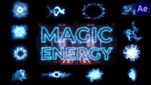 Videohive Magic Energy for After Effects 50326633 Elements template preview