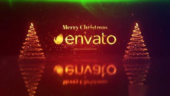 Videohive Merry Christmas Logo 34790108 Logo Stings template preview
