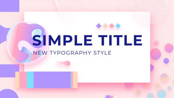 Videohive Modern Typography Opener 25676172 Openers template preview