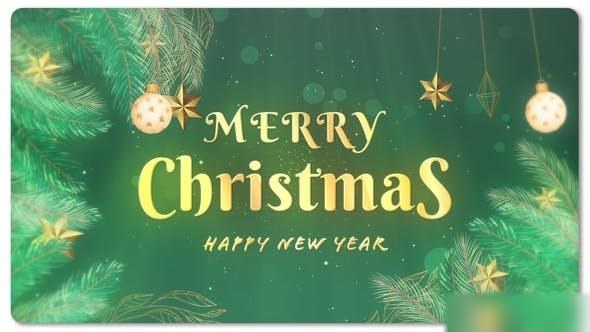Videohive Merry Christmas 48177498 Openers template preview