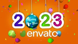 Happy New Year Celebrations Video Displays template preview