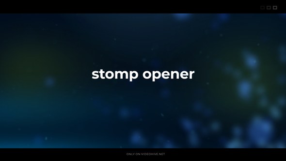Videohive Stomp Opener 21891429 Openers template preview