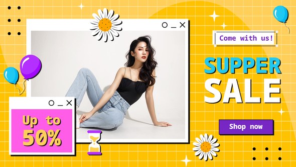 Videohive Fashion Sale Promo 49963687 Broadcast-packages template preview