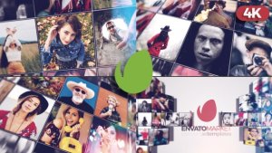 Videohive Slideshow Opener Video Displays template preview