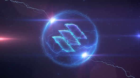 Videohive Space Storm Logo Logo Stings template preview