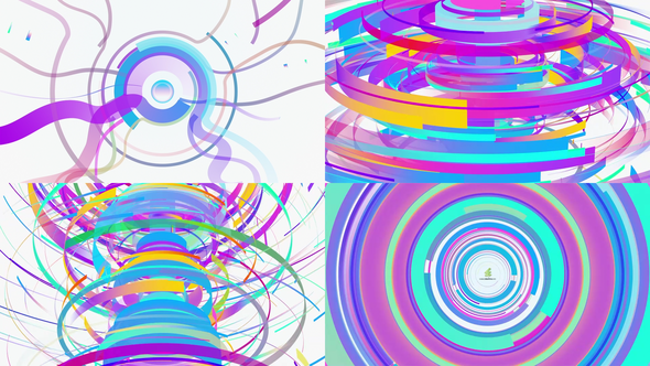 Videohive Circle line Logo reveal Logo Stings template preview